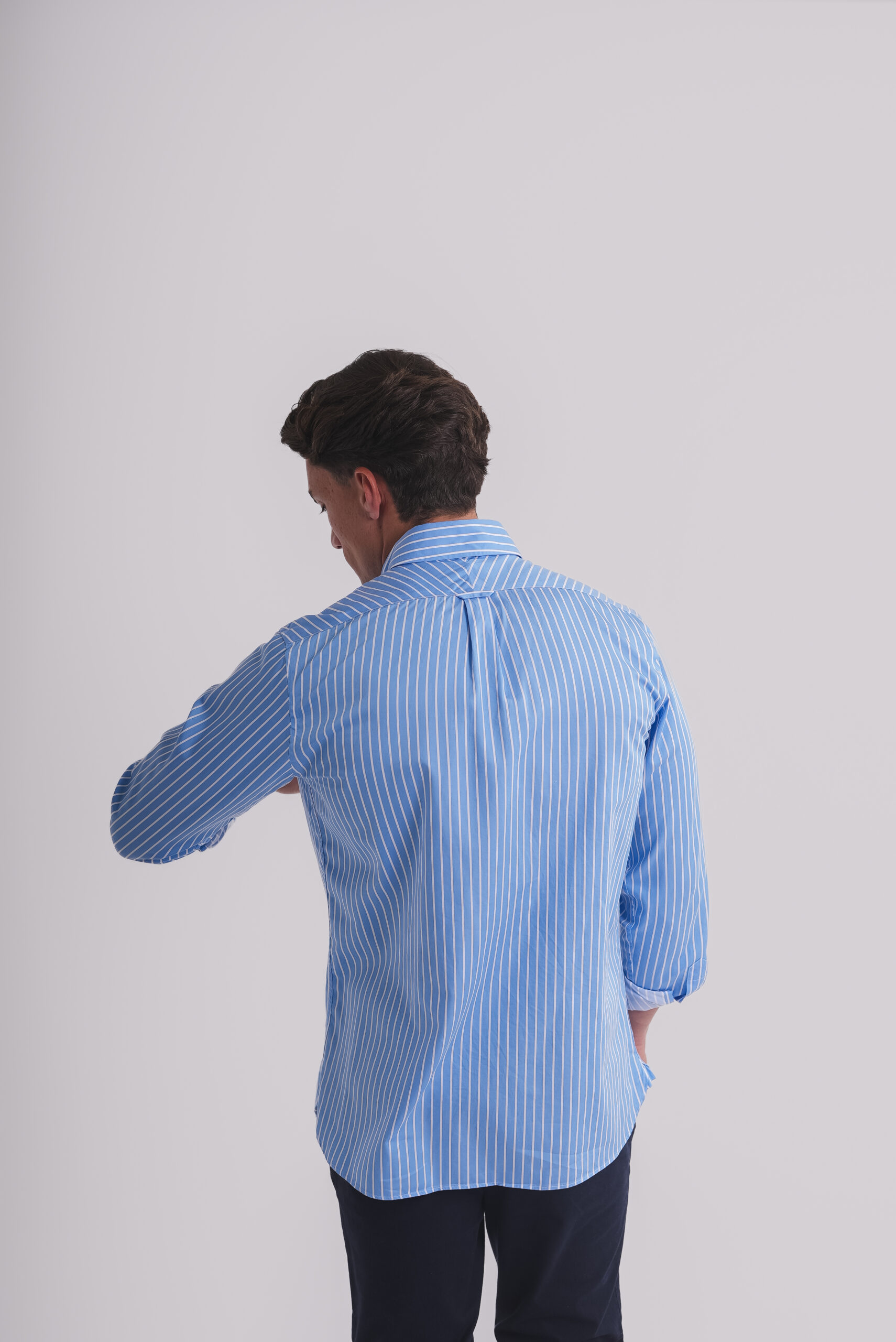 Camisa Rayas Azul - Imagen 3