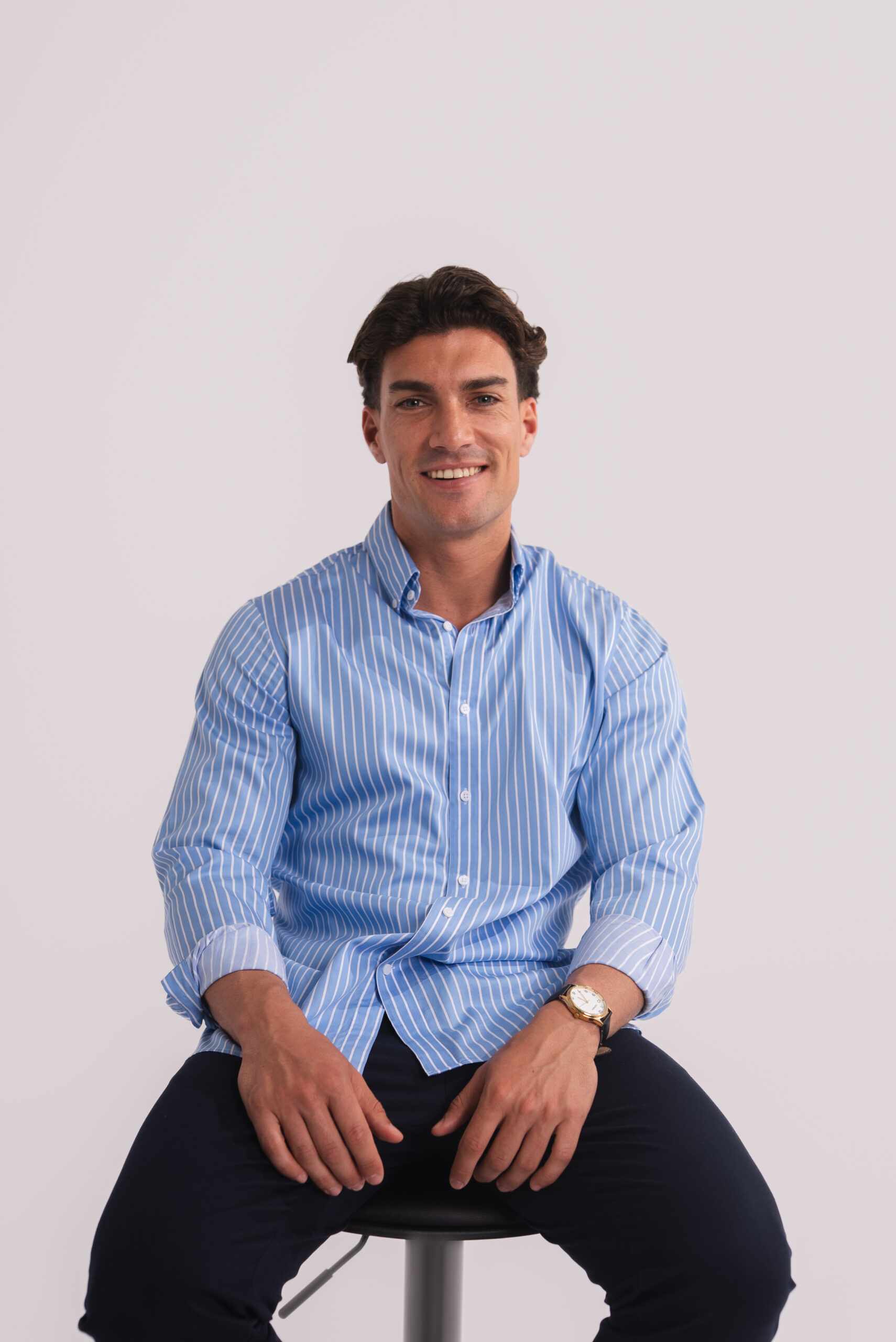 Camisa Rayas Azul - Imagen 4