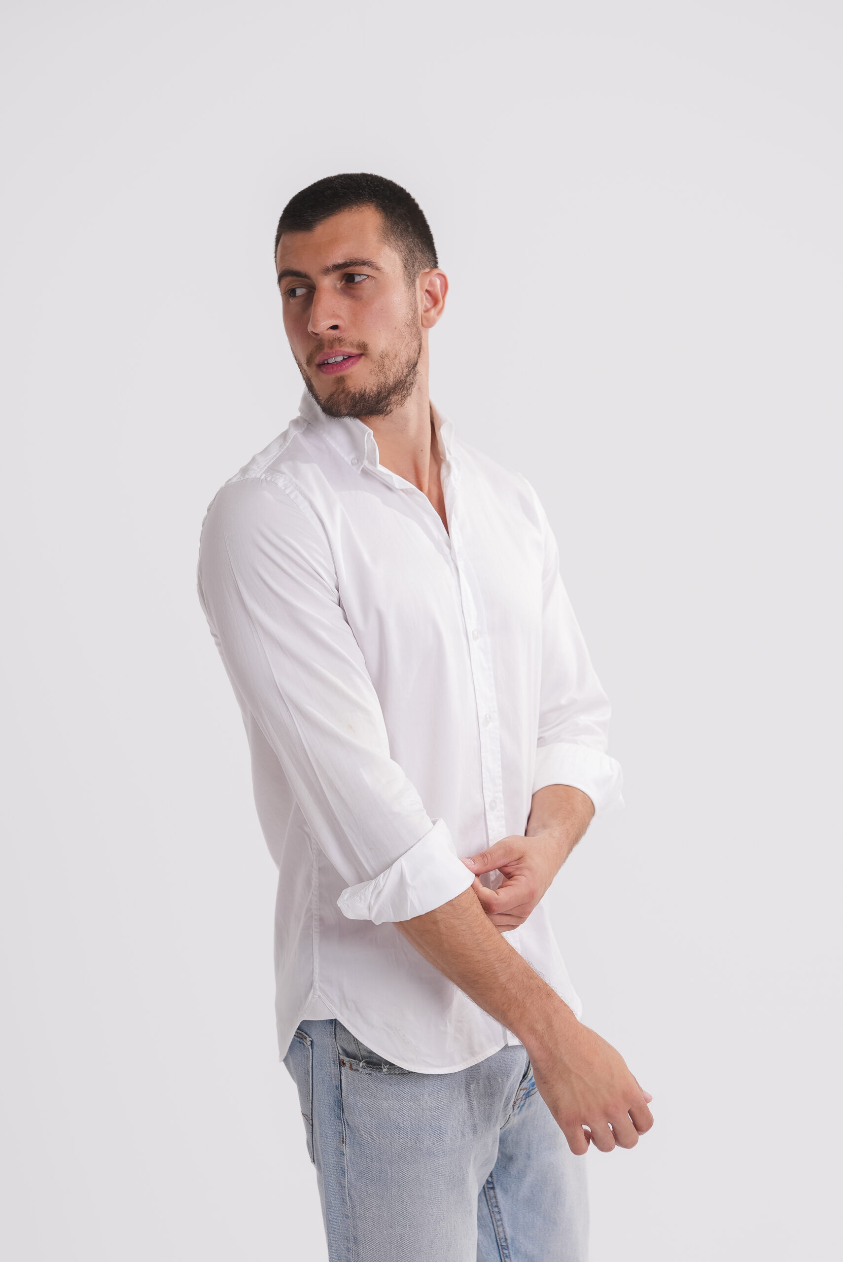 Camisa Lisa Blanca - Imagen 2