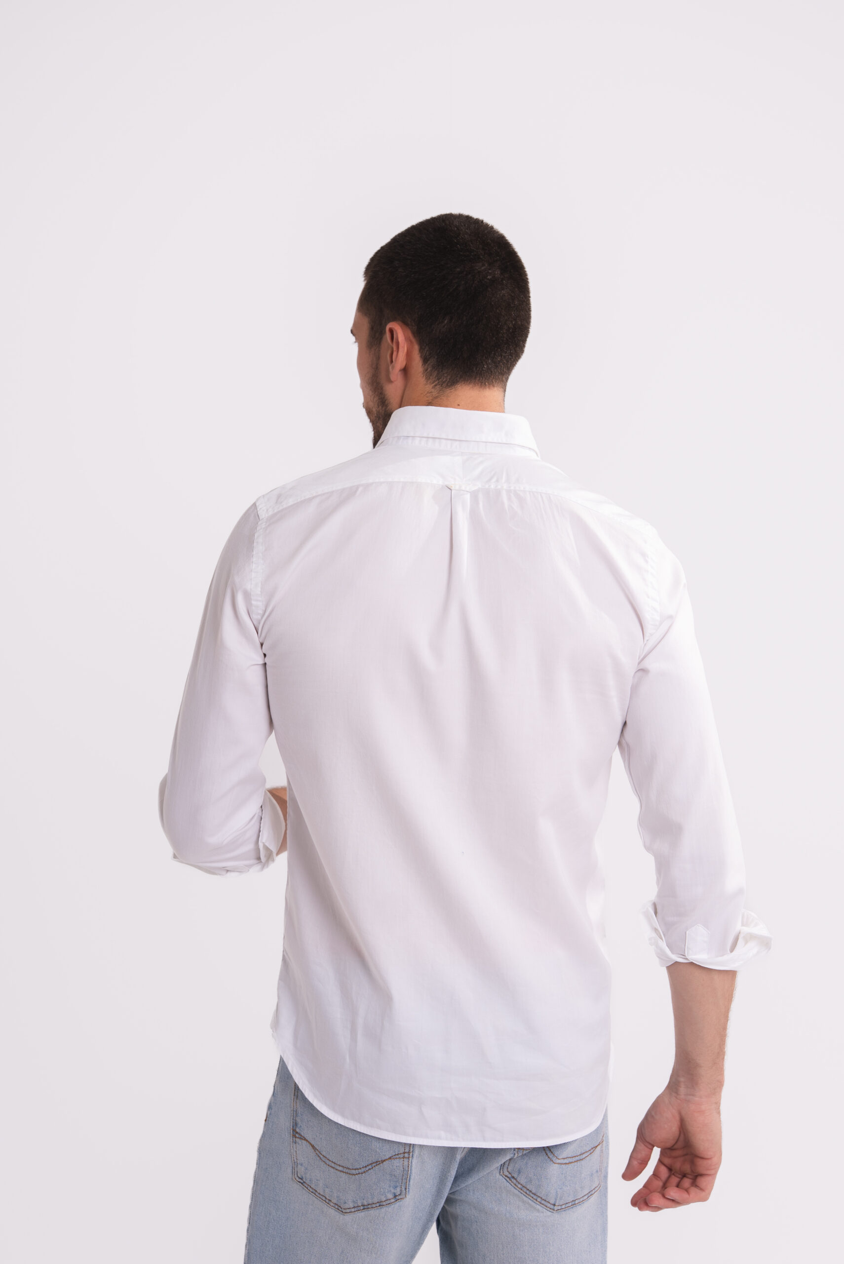 Camisa Lisa Blanca - Imagen 3