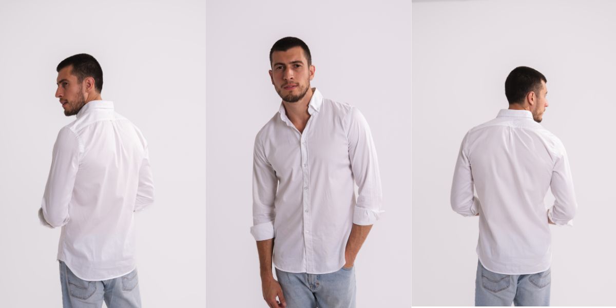 Camisas blancas de hombre