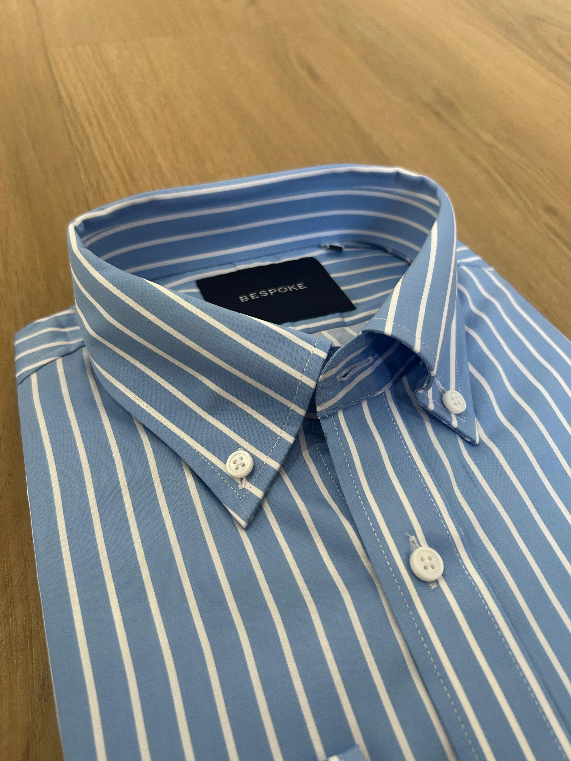 Camisa Rayas Azul - Imagen 6