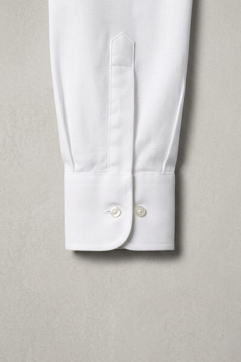 Camisa Lino Blanca - Imagen 4