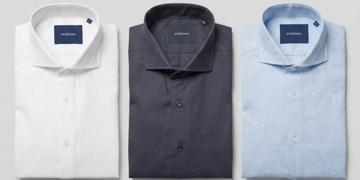 Camisa de lino de hombre