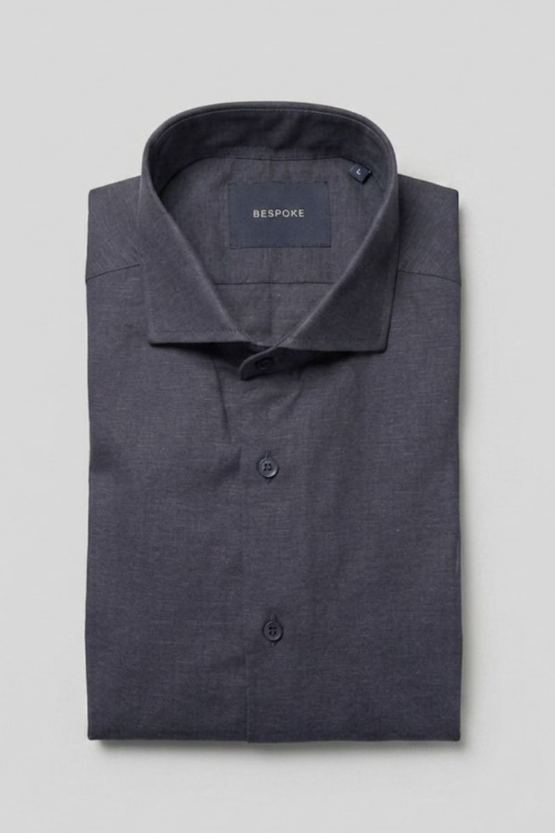 Camisa Lino Marino