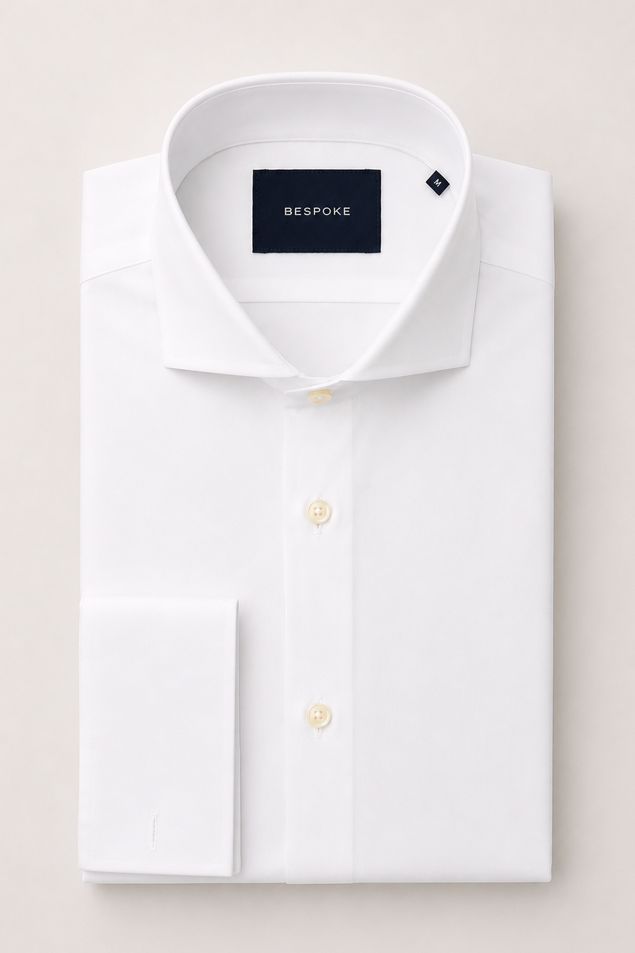 Camisa Blanca Doble Puño - Slim Fit