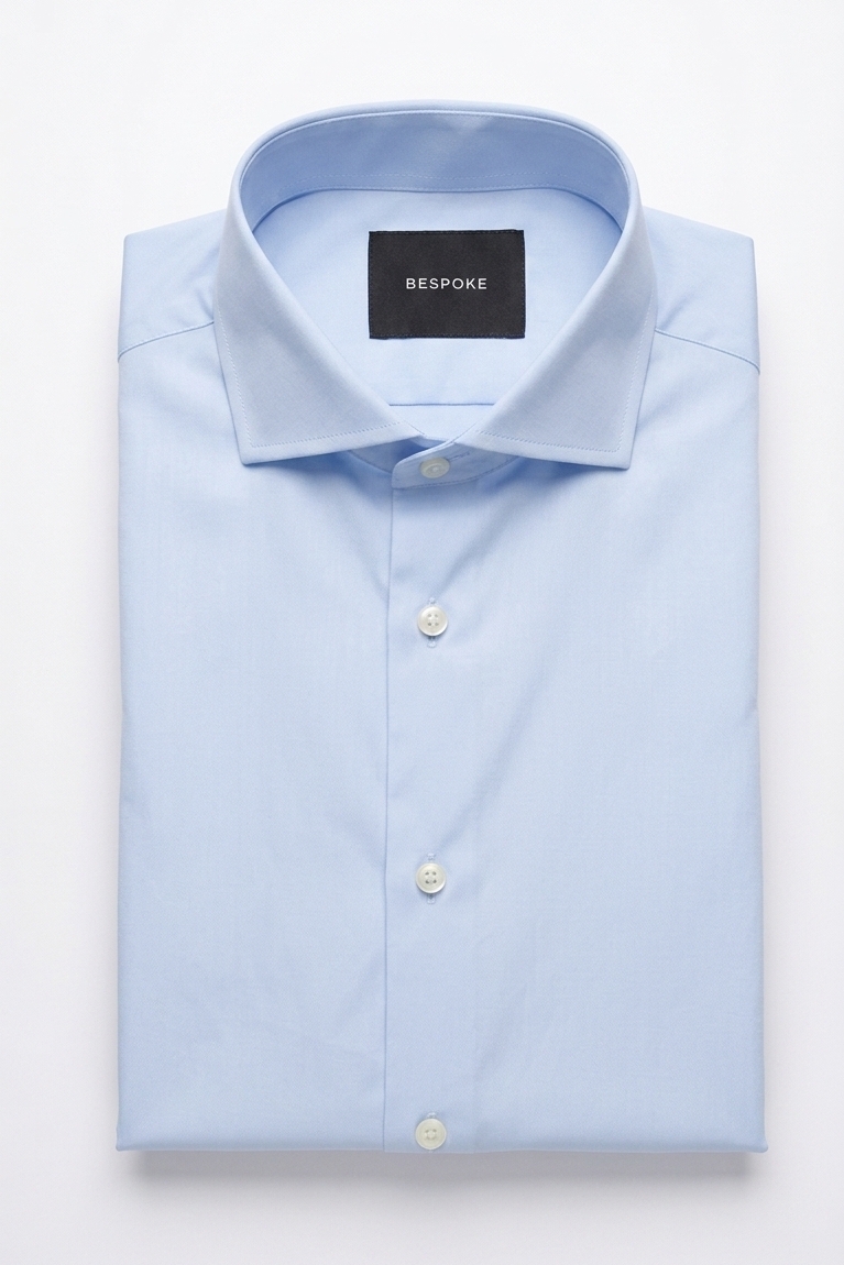 Camisa Vestir Celeste - Slim Fit